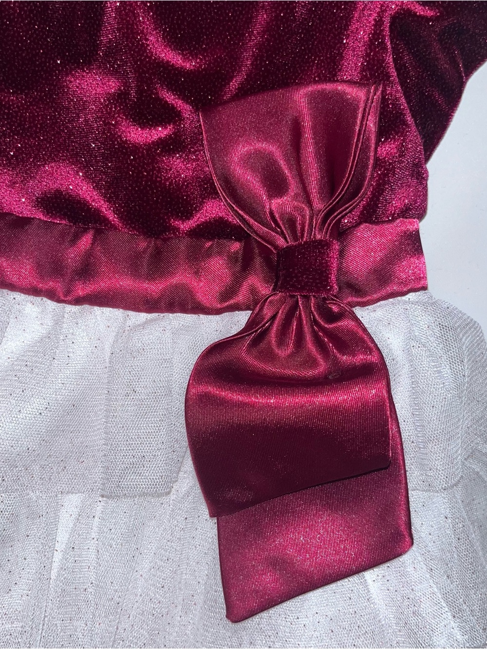 Jona Michelle Velvet Tulle Holiday Dress 2T - Picture 2 of 5